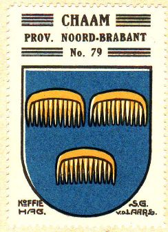 Wapen van Chaam/Coat of arms (crest) of Chaam