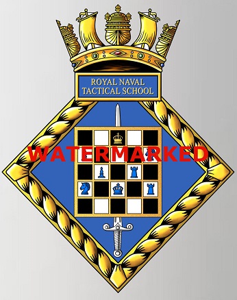 Coat of arms (crest) of the Royal Naval Tactical School, Royal Navy