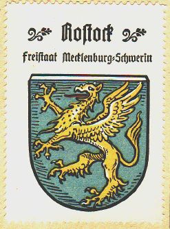 Wappen von Rostock/Coat of arms (crest) of Rostock