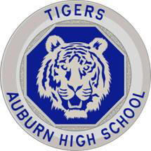 Coat of arms (crest) of Auburn (Alabama) High School Junior Reserve Officer Training Corps, US Army