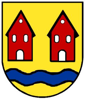 Wappen von Hausen am Bach / Arms of Hausen am Bach