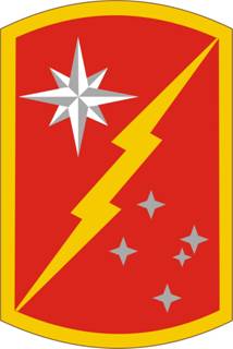 Coat of arms (crest) of 45th Sustainment Brigade, US Army
