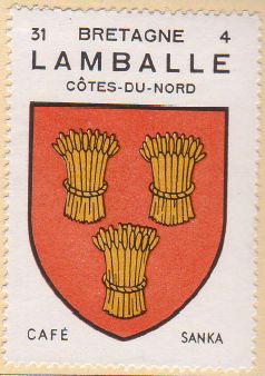 Blason de Lamballe/Coat of arms (crest) of {{PAGENAME