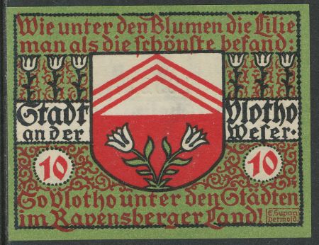 Wappen von Vlotho/Coat of arms (crest) of Vlotho