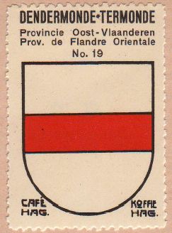 Wapen van/Blason de Dendermonde