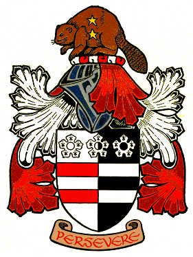 Arms (crest) of Denton