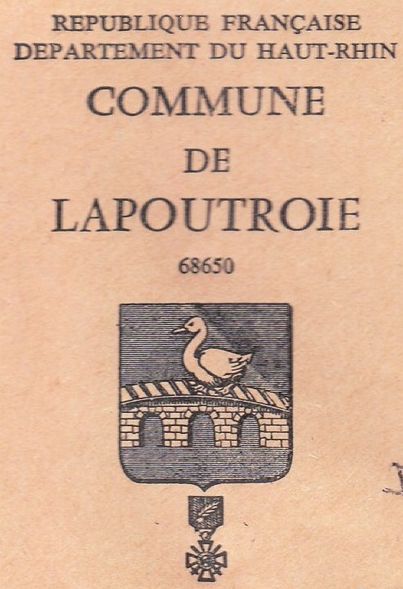 Blason de Lapoutroie/Coat of arms (crest) of {{PAGENAME
