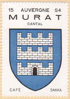 Blason de Murat (Cantal)