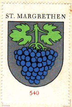 Wappen von/Blason de Sankt Margrethen
