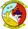 Coat of arms (crest) of the 2nd Low Altitude Air Defense Battalion Death from Below, USMC