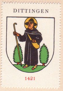 Wappen von/Blason de Dittingen