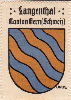 Wappen von/Blason de Langenthal (Bern)