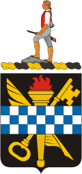 Coat of arms (crest) of 372nd Military Intelligence Battalion, US Army