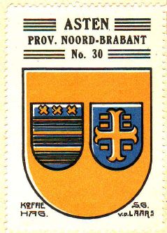 Wapen van Asten (Noord-Brabant)/Arms (crest) of Asten (Noord-Brabant)