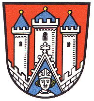 Wappen von Bischofsheim an der Rhön / Arms of Bischofsheim an der Rhön