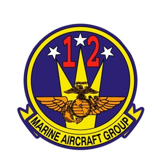 Coat of arms (crest) of the Marine Aircraft Group 12, USMC