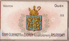 Wapen van Oijen en Teeffelen/Coat of arms (crest) of Oijen en Teeffelen