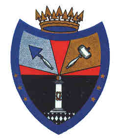Arms of St Johanneslogen Den Mellersta Pelaren