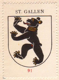 Wappen von/Blason de Sankt Gallen