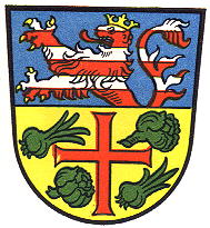 Wappen von Groß-Gerau/Arms (crest) of Groß-Gerau