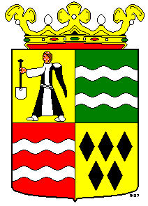 center alt=Wapen van Lauwerswâlden/Arms (crest) of Lauwerswâlden