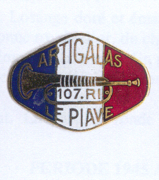 Coat of arms (crest) of the 107th Infantry Regiment, French Army
