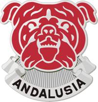 Coat of arms (crest) of Andalusia High School Junior Reserve Officer Training Corps, US Army