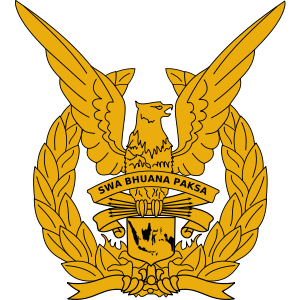 Coat of arms (crest) of the Indonesian Air Force