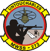 Coat of arms (crest) of the MWSS-272 Untouchables, USMC