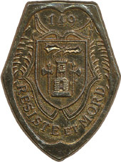 Coat of arms (crest) of the 149th Infantry Regiment, French Army