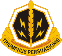 Arms of 8th Psychological Operations Battalion, US Army