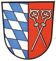 Wappen von Bad Tölz (kreis)/Arms of Bad Tölz (kreis)