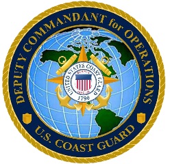 Coat of arms (crest) of the Deputy Commandant for Operations, US Coast Guard