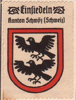 Wappen von/Blason de Einsiedeln