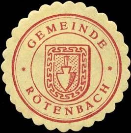 Seal of Rötenbach (Friedenweiler)
