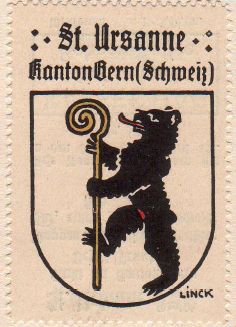Wappen von/Blason de Saint-Ursanne