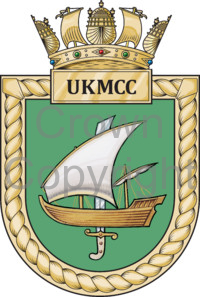 Coat of arms (crest) of the UK Maritime Component Command, Royal Navy