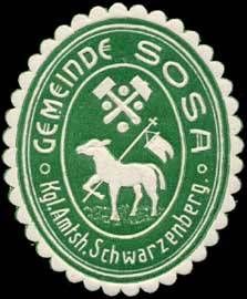 Seal of Sosa (Eibenstock)