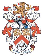 Arms of Wolfson College (Cambridge University)