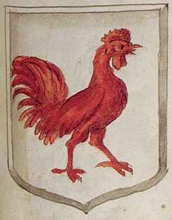 Arms (crest) of Ludwig Blarer von Wartensee