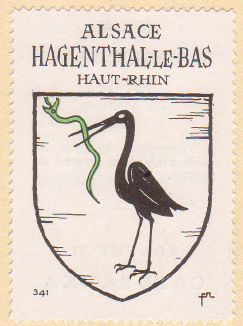Blason de Hagenthal-le-Bas