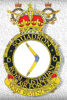 Coat of arms (crest) of the No 6 Squadron, Royal Australian Air Force
