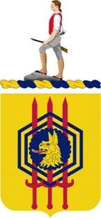 Coat of arms (crest) of 450th Chemical Battalion, US Army