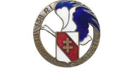 Coat of arms (crest) of the 158th Infantry Regiment, French Army