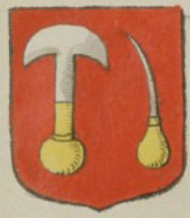 Coat of arms (crest) of Master Cobblers in Abbeville