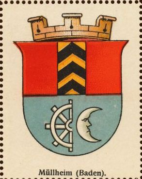 Wappen von Müllheim (Baden)/Coat of arms (crest) of Müllheim (Baden)