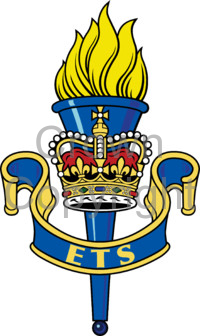 Arms of Educational and Training Services Branch, AGC, British Army