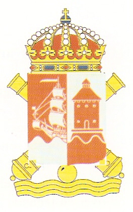 Coat of arms (crest) of the Stockholm Coastal Artillery Defence, Swedish Navy