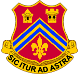 Arms of 102nd Field Artillery Regiment, Massachusetts Army National Guard