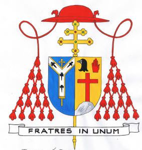 Arms (crest) of Tomás Ó Fiaich